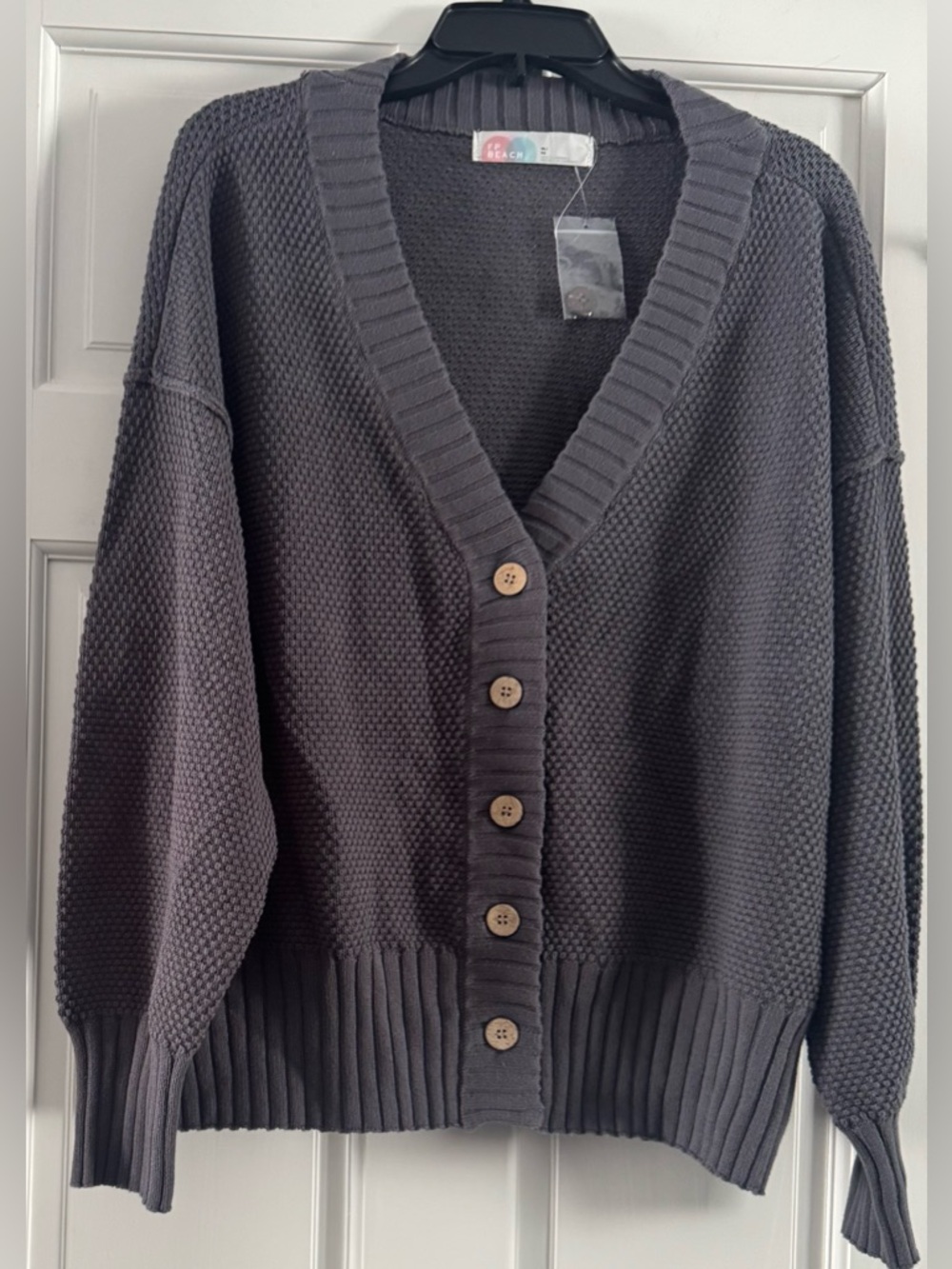 FREE PEOPLE Hailee Waffle Stitch Cardigan & Pants NEW - Picture 7 of 16